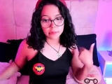 Close up teen masturbation