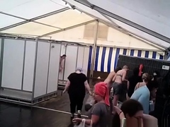 Voyeur - Shower tent.