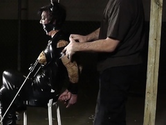 gentle fetish anal actions with latex and bdsm