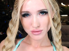 Amateur Blonde Teen Intense Masturbation HD