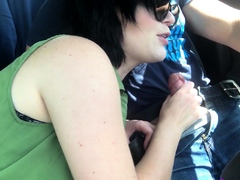 Brunette hookup amateur blowjob and dirtytalk sexdate