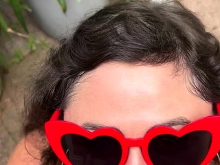 Brunette seductress working her big boobs and hot ass