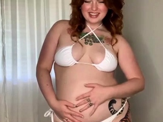 Adora bell - Chubby GF Straddles you in Bikini