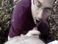bear-cub-blows-a-load-in-his-mouth-and-swallows