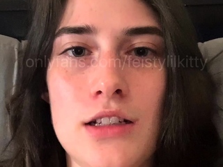 Pale amateur teen brunette Lynn Love