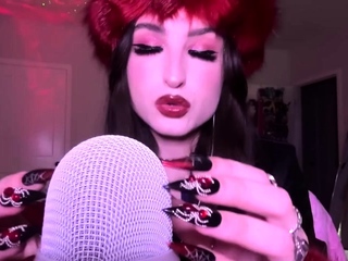 beebee ASMR - Intense Bare Mic Scratching - Mouth Sounds