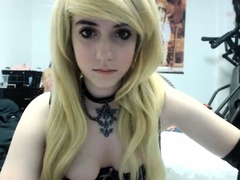 Blonde Teen In Solo Action With Her Pussy