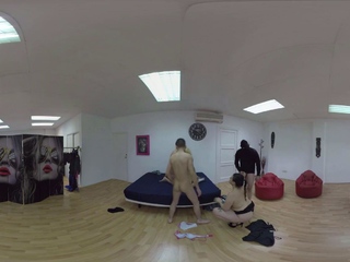 Amateur teens threesome