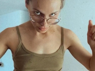 Amateur blondie solo anal masturbation