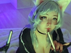Lyrica - Asmr Binaural Kitty Licking