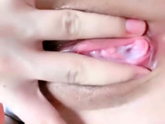 Adorable Japanese teen Izumi Koizumis pussy toyed until
