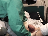 Horny Doctor Uses His Two Patients