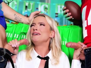 Freeuse sharing of sexy blonde bartender