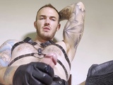 Tatted Stud In A Cock Jacking POV