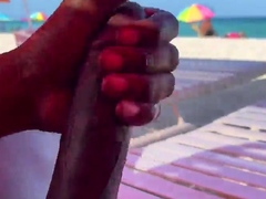 Gay muscley hunk solo shuffle