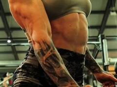 Hot brunette amateur MILF rides hubbys cock