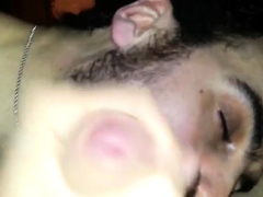 Chupando as bolas e o pau do hetero amigo - amador, blowjob,