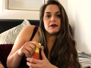 Femdom Puppy Play - Mistress P Locks Up and Potty Trains