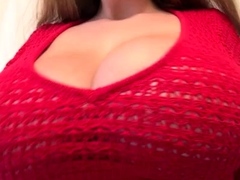 Amelia Webb Showing Huge Tits