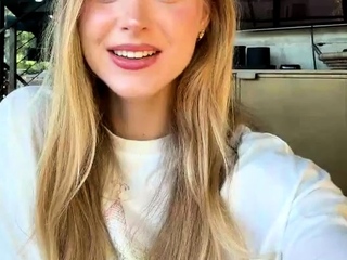 Blonde teen Sierras first erotic masturbation video