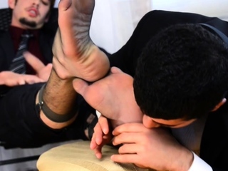 Unexpected Feet Desire On Set