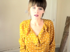Wild Girl Brunette Solo Masturbation